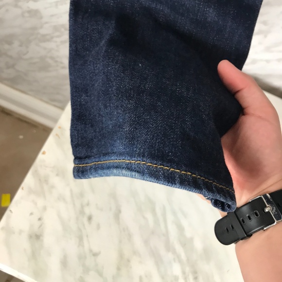 👻American Eagle Skinny Jeans Medium Wash 8 L 🐝 - Picture 6 of 10